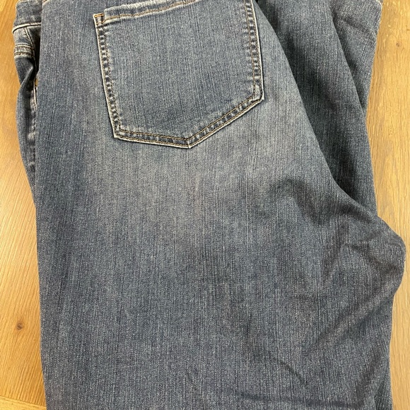 Lane Bryant Skinny Jeans Women’s Size 20 R Light Blue Floral Design Pre-owned - Picture 3 of 4